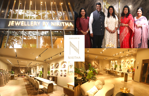 Renowned Jewellery retailer – ‘Jewellery by Nikitha’ strengthens its retail footprint with first outlet in Bengaluru