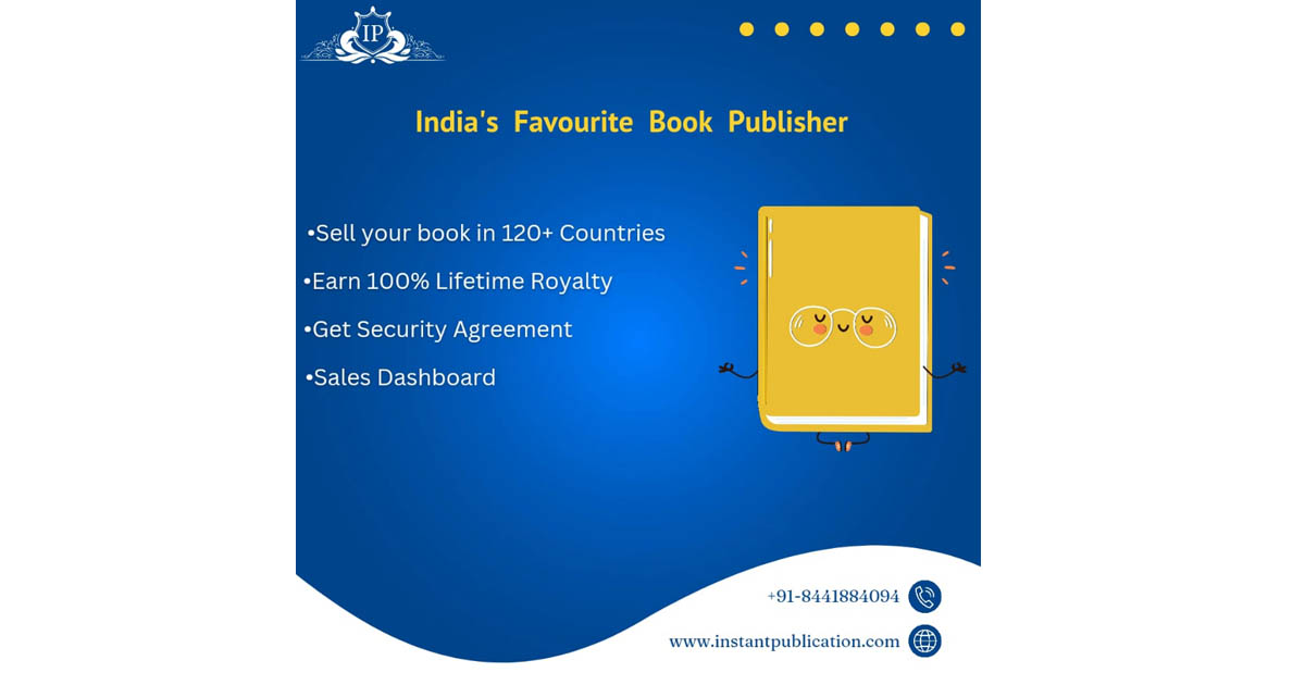 Instant Publication becomes India’s Favourite Book publisher