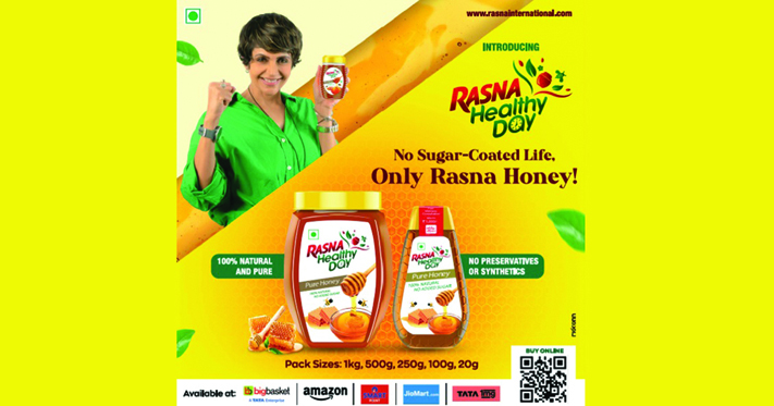 Rasna Forays into Health and Wellness sector with “Rasna Healthy Day” launched by Mandira Bedi and Sonali Bendre