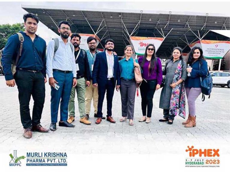 Murli Krishna Pharma Participates in the 9th International Pharma Exhibition (IPHEX) 2023