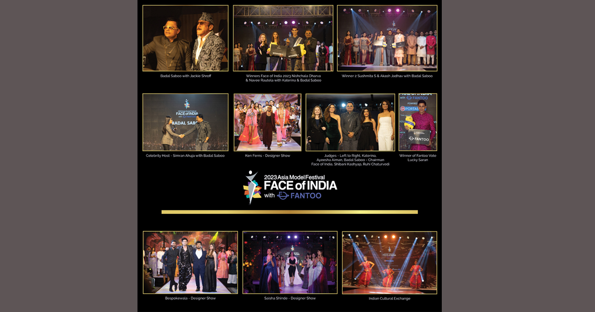 Strengthening Cultural Ties: India and South Korea Collaborate in a Spectacular beauty and Fashion Showcase at the Grand Finale of Face of India 2023, held in Mumbai