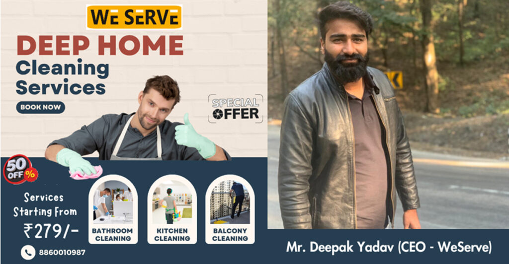 WeServe Cleaning Services: Elevating Gurgaon’s Cleaning Standards