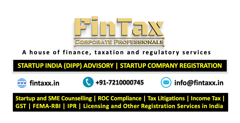 FinTax, a leading Startup Consultants in India supporting new Startups and MSMEs with Comprehensive Financial Services