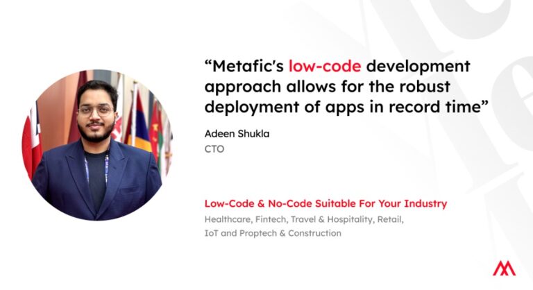 With Cutting-Edge Low-Code Development Services Metafic Transforms Business Workflow