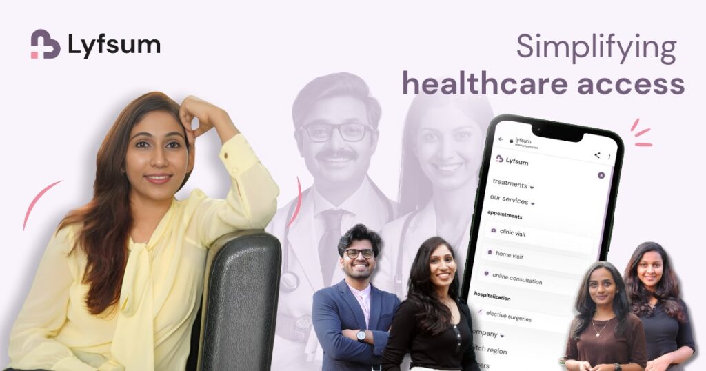 Lyfsum: A Healthtech Platform Simplifying Access to Medical Services.