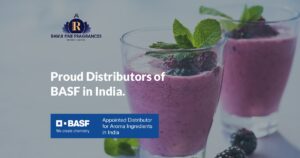 Rawji Fine Fragrances Pvt. Ltd. Appointed Distributor for BASF Aroma Chemicals in India