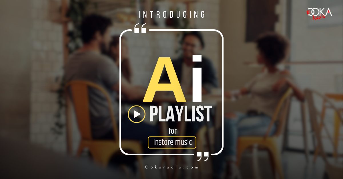 Ooka Radio Unveils Groundbreaking AI-Powered Playlist Feature for Instore Music