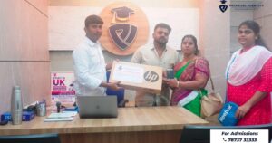 Palanivel Overseas Education Promotes Learning with Free Laptops for Students