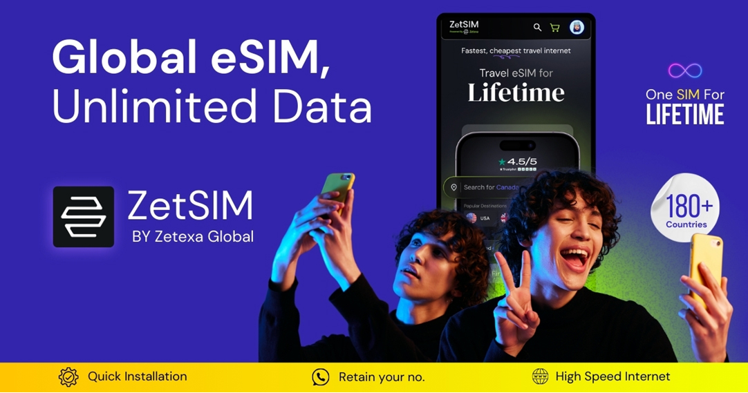 Zetexa Global Transforms Roaming Connectivity with the Launch of ZetSIM