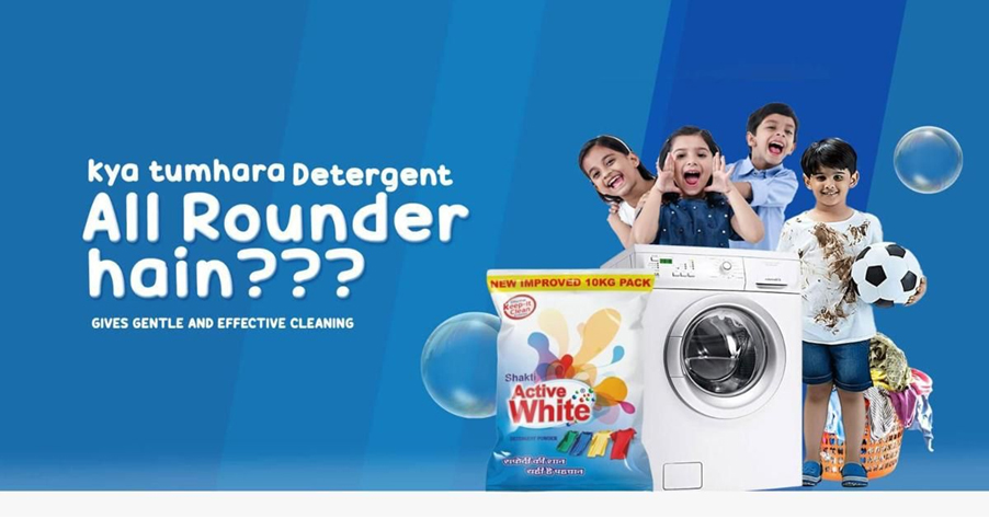 Active White Detergent: Setting New Standards For Affordable Cleaning Solutions in India