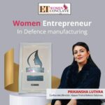 Trailblazing Entrepreneur Prikansha Luthra Honoured with “Women Entrepreneur in Defence Manufacturing” Award at ET Inspiring Women Leaders Awards