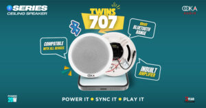 Say Hello to the Smartest Way to Sound — Ooka Audio Launches TWINS 707 Bluetooth Ceiling Speakers