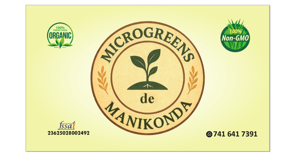 Microgreens De Manikonda: How a Hyderabad Entrepreneur Is Redefining Urban Nutrition