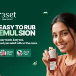 R3SET Easy to Rub Pain Relief Emulsion: The Smarter Roll-On for Joint pain, Muscle Pain, Back pain & Everyday Aches 