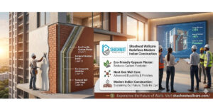 Shashwat Wallcare Redefines Modern Indian Construction with Eco-Friendly Gypsum Plaster and Next-Gen Wall Care Solutions