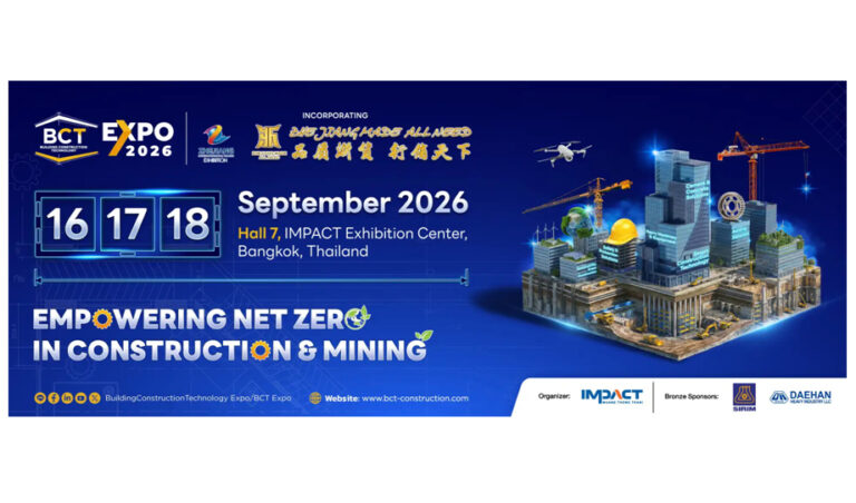 BCT Expo 2026 to Strengthen India–Thailand Construction and Technology Partnerships
