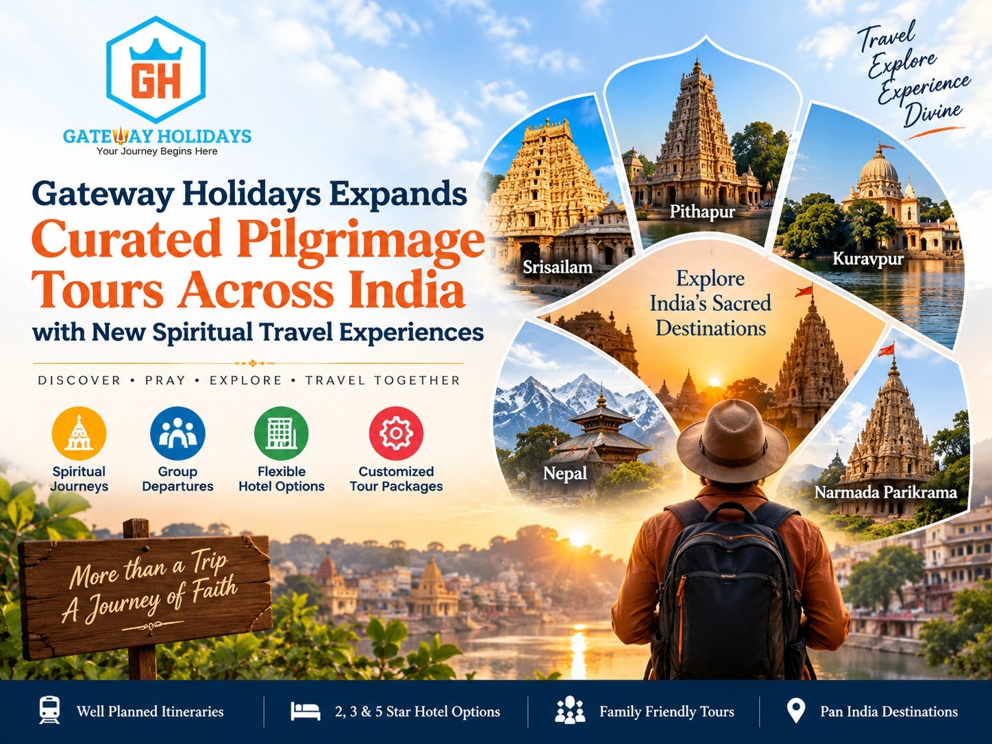 Gateway Holidays Expands Curated Spiritual and Group Travel Experiences from Pune
